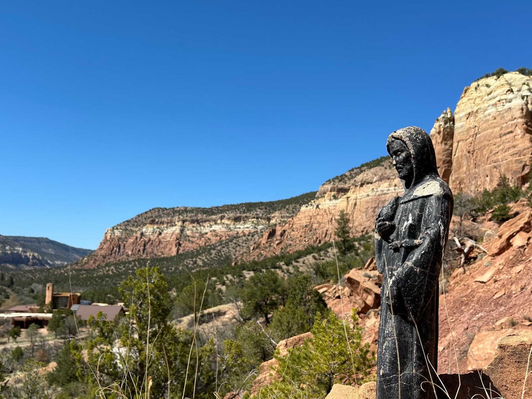 Monastery landscape